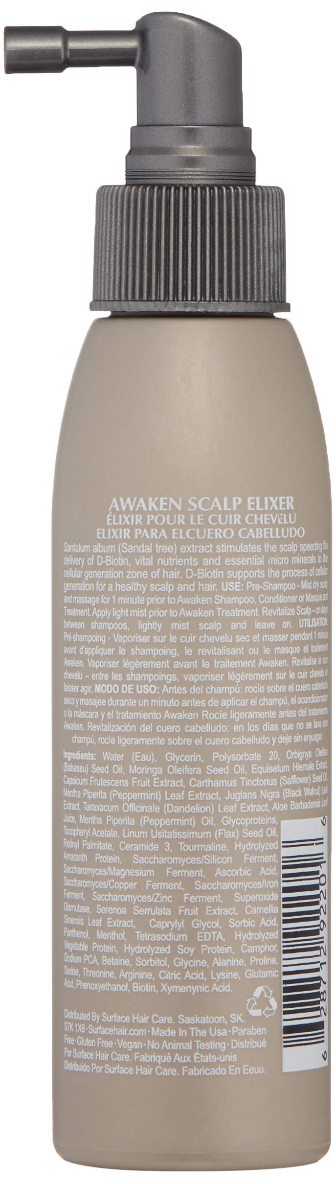Surface Hair Awaken Scalp Elixir, 4 Fl Oz